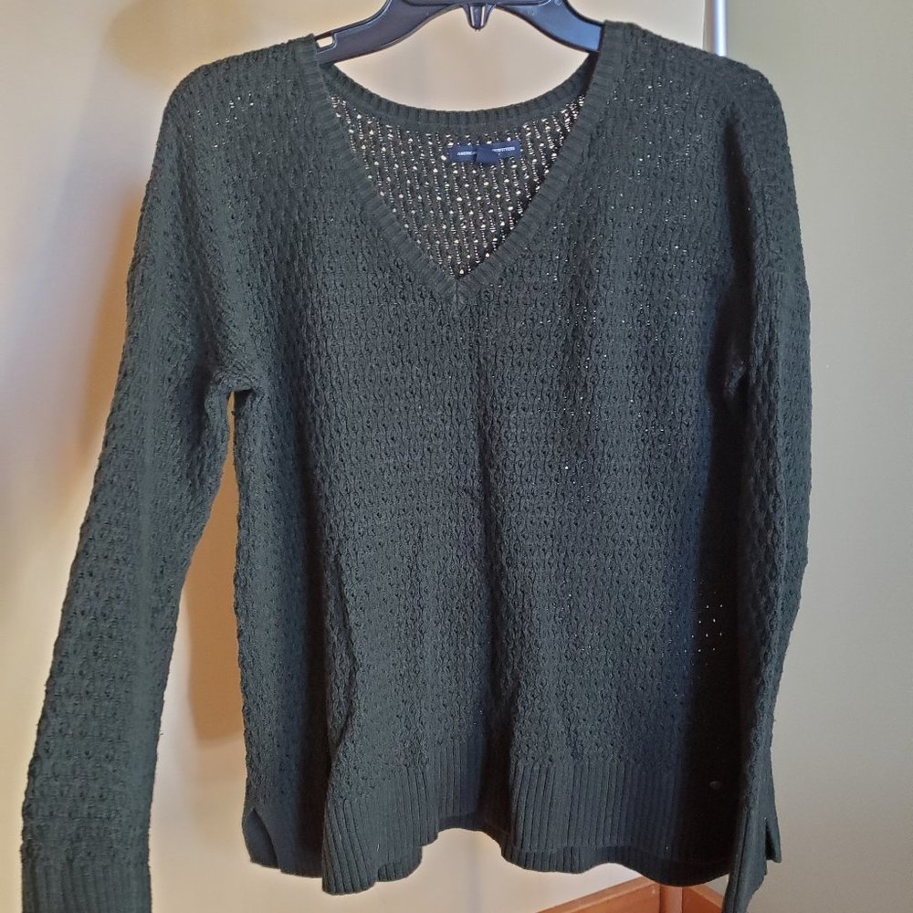 American Eagle Army Green Sweater